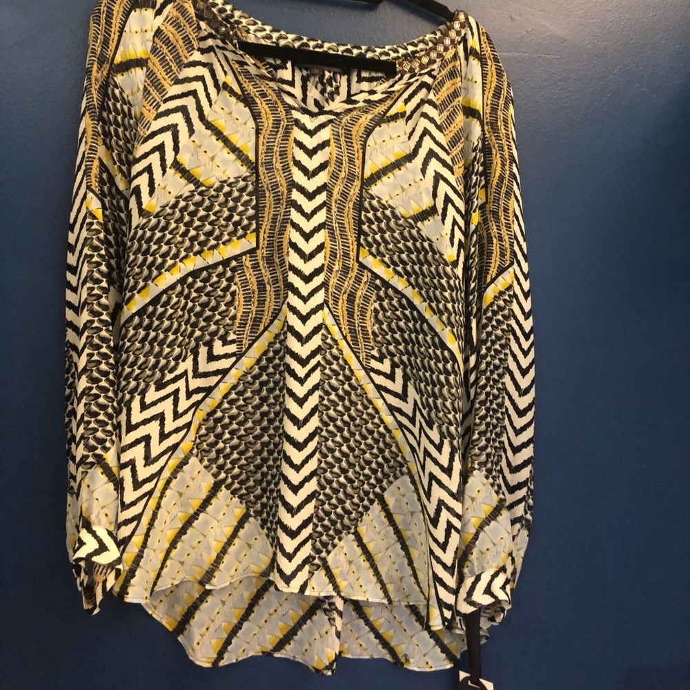 Chiffon Pattern Top
